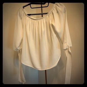 White boutique blouse.